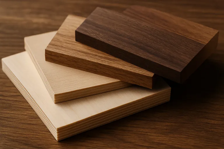 Houtsoorten en plaatmaterialen