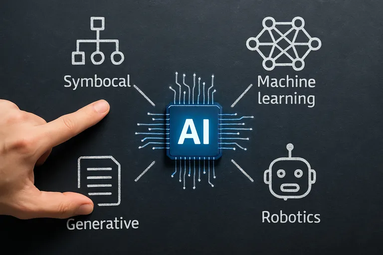 Kies de juiste AI voor jouw doel: van symbolisch en zelflerend tot generatief