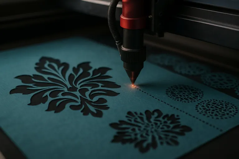 Laserprecisie op stof: rafelvrije randen en creatieve patronen