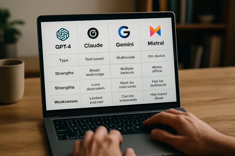 Populaire AI-tools zoals Chatgpt: opties en verschillen