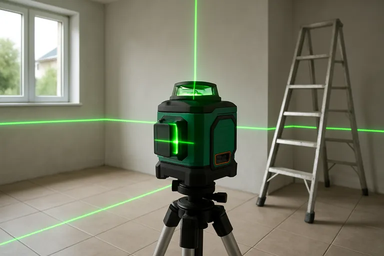 Strakke lijnen in elke ruimte dankzij een rondstralende laserwaterpas