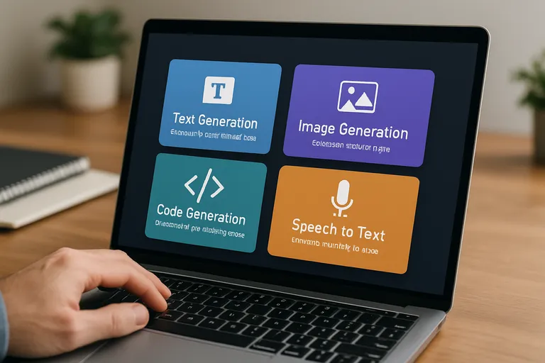 Typen AI-programma's en wat je ermee kunt
