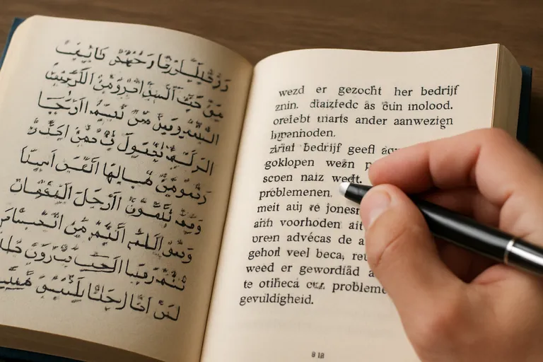 Van arabisch naar helder nederlands: behoud nuance en laat je boodschap natuurlijk klinken