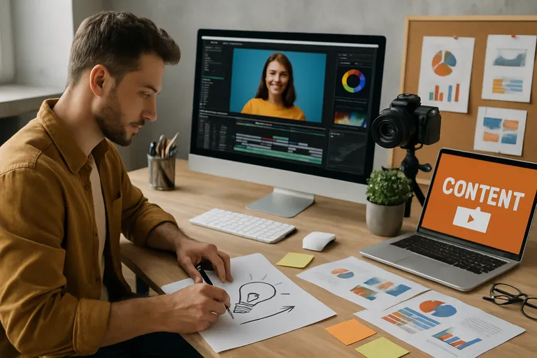 Van idee tot impact: visuele content die je merk laat groeien