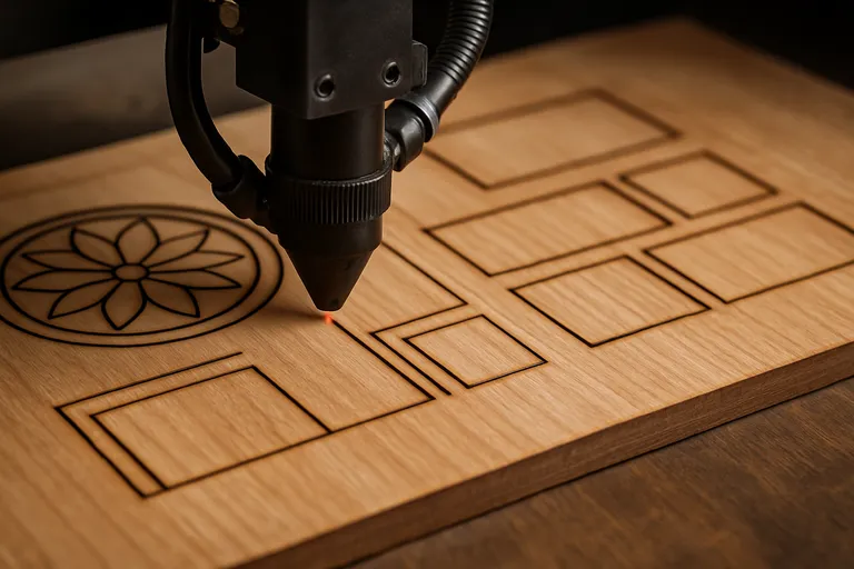 Wat bedoel je met 'laser printer hout'