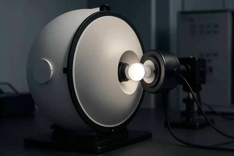 Wat is een integrating sphere (ulbrichtbol)