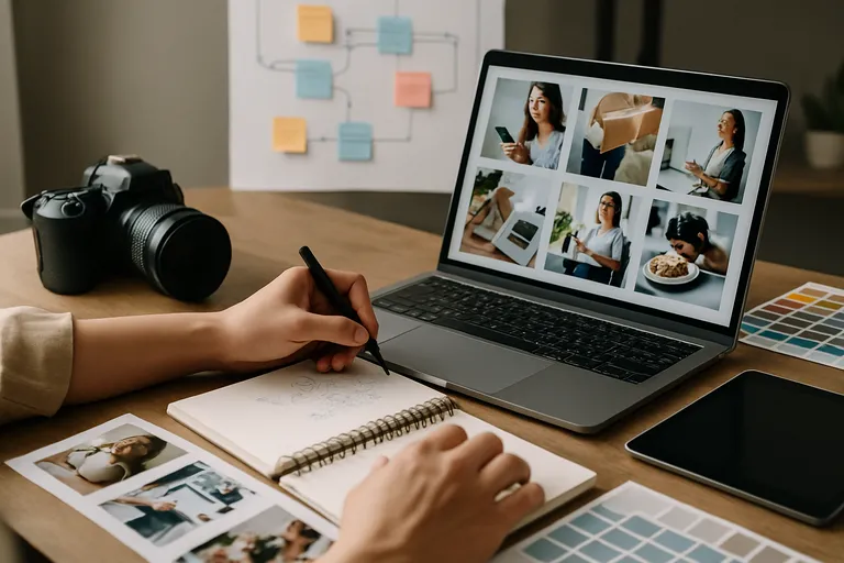 Wat is visuele content productie